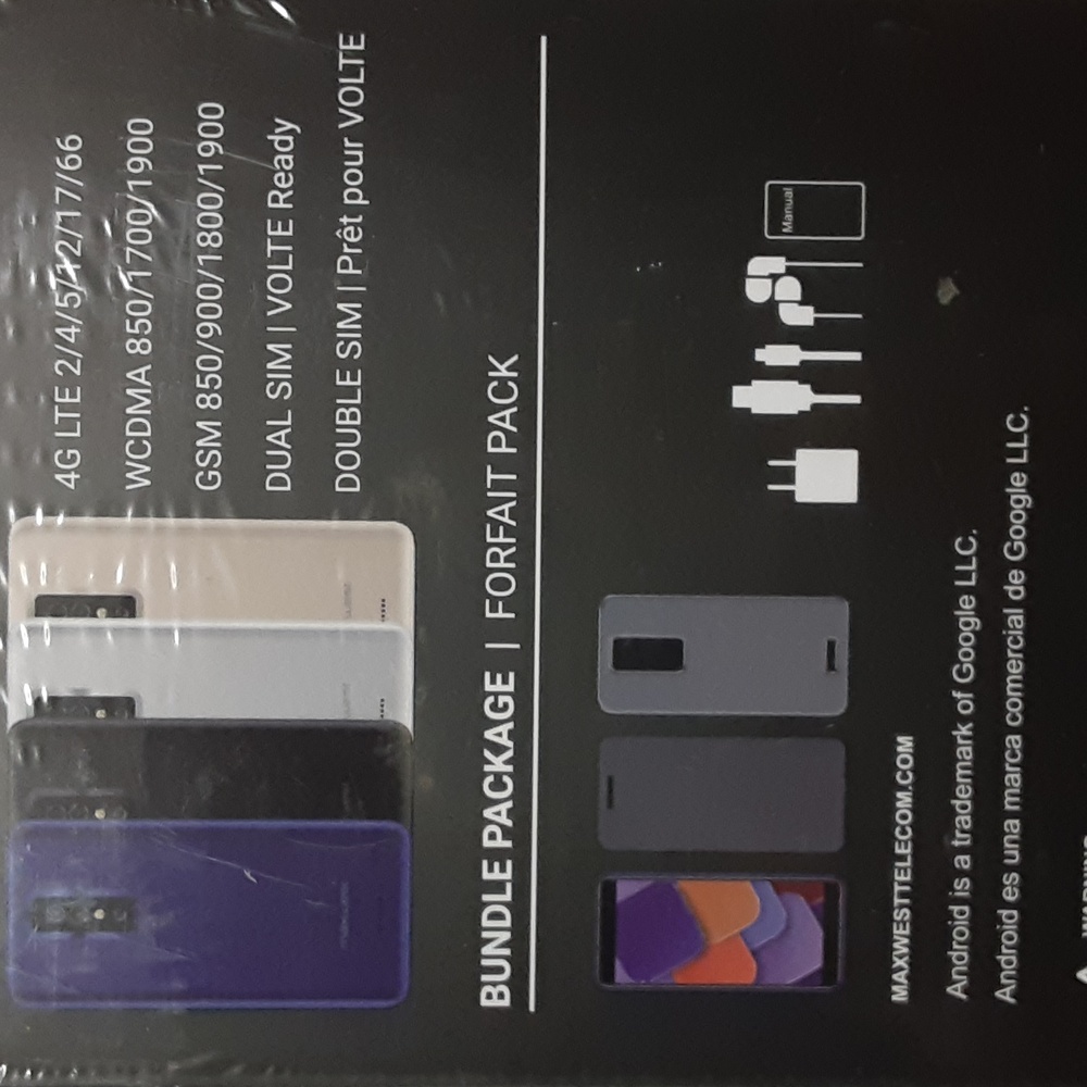 MAXWEST NITRO 55A BLACK Double SIM Phone - Picture 4 of 6